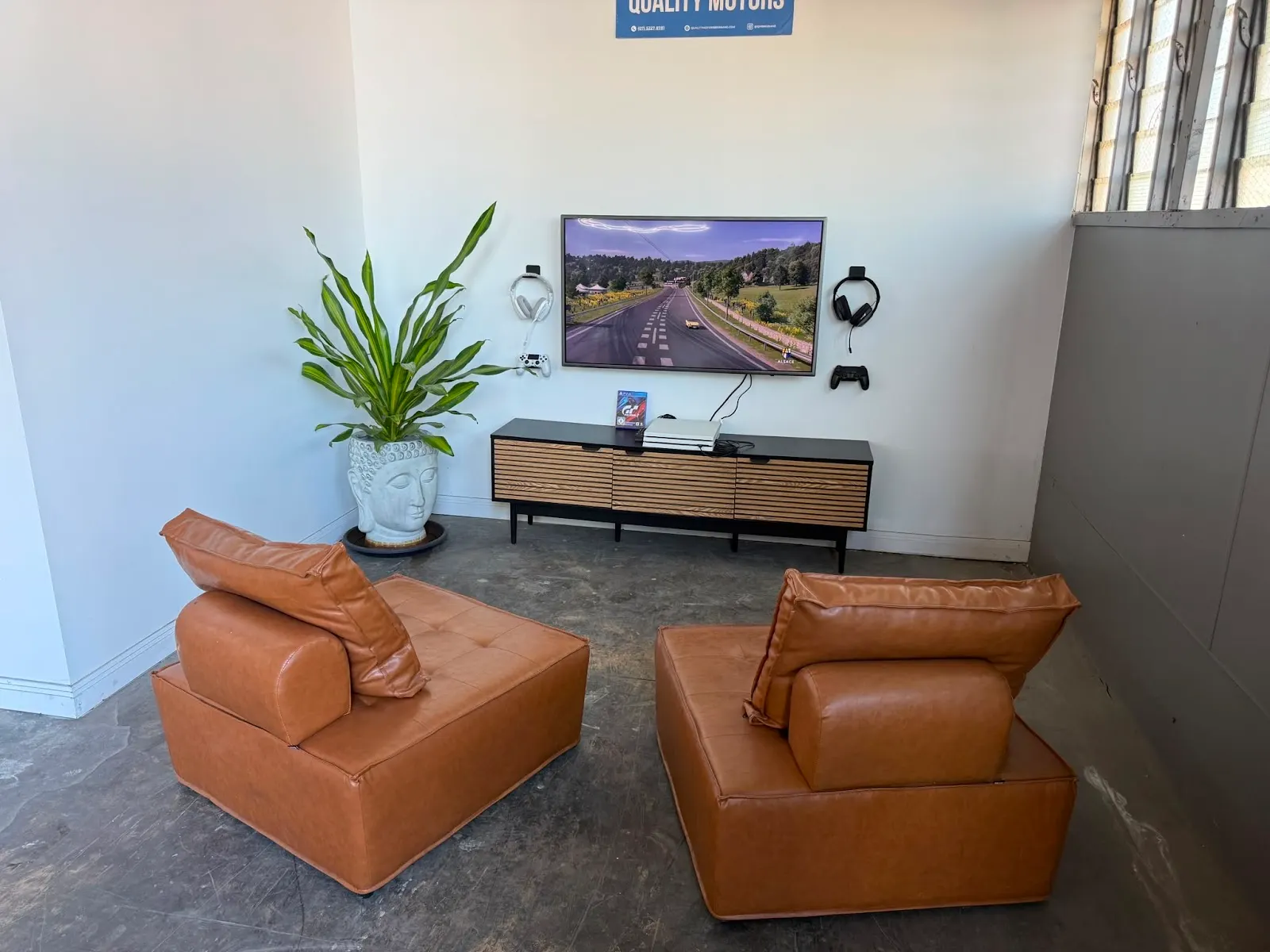 The DriveSafe waiting lounge at 15 Edgar Street, Northgate